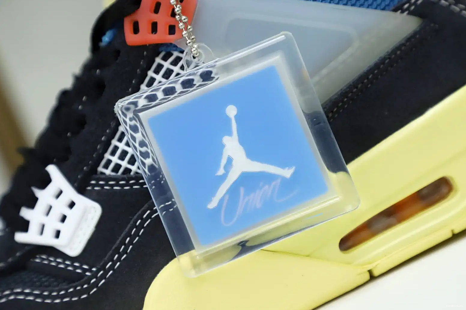 JORDAN Kimikick AIR LA 4 'OFF X UNION RETRO NOIR' 0606